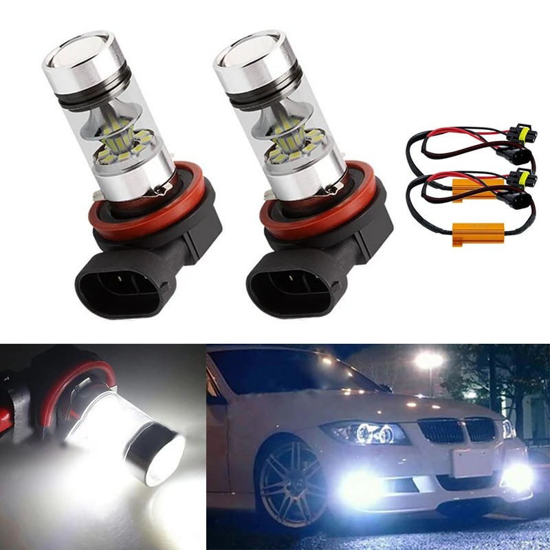 2x No Error H8 H11 Led Bulb HB4 Led Bulbs 9006 SMD Lights 1200LM 6000K 12V White Driving Running Car Lamp Auto Light Bulbs
2x No Error H8 H11 Led Bulb HB4 Led Bulbs 9006 SMD Lights 1200LM 6000K 12V White Driving Running Car Lamp Auto Light Bulbs