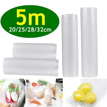 5m/Roll Vacuum Food Sealer Bag Disposable Food Storage Grip Seal Bag Saver Wrap Plastic Bags Home Kitchen Organization
5m/Roll Vacuum Food Sealer Bag Disposable Food Storage Grip Seal Bag Saver Wrap Plastic Bags Home Kitchen Organization