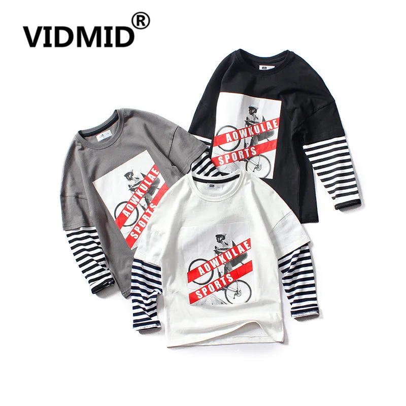 VIDMID big boys striped t-shirts clothes kids baby boys cotton long sleeve tops clothing children's clothing t-shirts 4102 29
VIDMID big boys striped t-shirts clothes kids baby boys cotton long sleeve tops clothing children's clothing t-shirts 4102 29