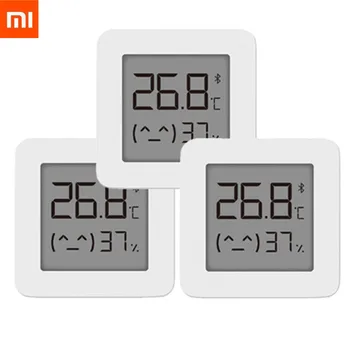 Newest Xiaomi Bluetooth Digital Thermometer 2 Wireless Smart Temperature Humidity Sensor Hygrometer Work with Mijia App
Newest Xiaomi Bluetooth Digital Thermometer 2 Wireless Smart Temperature Humidity Sensor Hygrometer Work with Mijia App