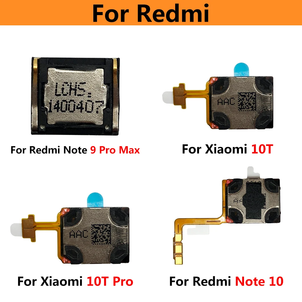 20Pcs/lots, Original New Earphone Earpiece Top Ear Speaker For Redmi Note 7 8 9 Pro Note 10 Pro / Mi 12 Pro Earpiece Receiver
20Pcs/lots, Original New Earphone Earpiece Top Ear Speaker For Redmi Note 7 8 9 Pro Note 10 Pro / Mi 12 Pro Earpiece Receiver