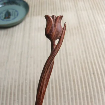 Ancient Chinese Hairpin Clips Handmade Rose Flower Style Carved Wooden Hair Forks Sticks Women Hanfu Dress Costume Hair Jewelry
Ancient Chinese Hairpin Clips Handmade Rose Flower Style Carved Wooden Hair Forks Sticks Women Hanfu Dress Costume Hair Jewelry