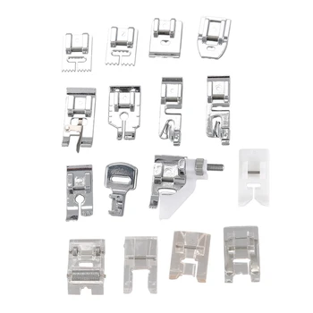 16pcs Professional estic Sewing Machine Set Snap-on Presser Feet Kit for Low Shank Brother, Singer, Viking,Simplicity, Kenmor
16pcs Professional estic Sewing Machine Set Snap-on Presser Feet Kit for Low Shank Brother, Singer, Viking,Simplicity, Kenmor