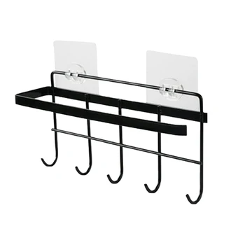 Multifunctional Towel Storage Rack Organizer Punch Free Towel Bar Hook Hanger Home Storage Selves for Bathroom Kitchen
Multifunctional Towel Storage Rack Organizer Punch Free Towel Bar Hook Hanger Home Storage Selves for Bathroom Kitchen