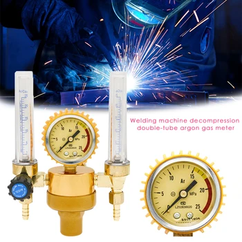 Argon Regulator One Output and Input Flowmeter Mig Tig Flow Meter Control Valve Regulator Welding Gas Double Bubble Counter
Argon Regulator One Output and Input Flowmeter Mig Tig Flow Meter Control Valve Regulator Welding Gas Double Bubble Counter