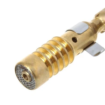 For MAPP High Temperature Gas Torch Brass Ignition Brazing Solder Welding High Temperature Heating 1 Pcs
For MAPP High Temperature Gas Torch Brass Ignition Brazing Solder Welding High Temperature Heating 1 Pcs