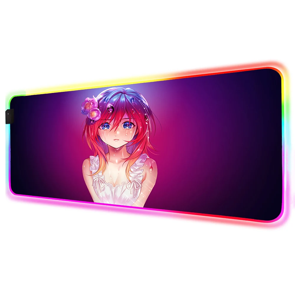 RGB Mouse Pad anime girl red Gamer Accessories Life Large LED MousePad XL Gaming Desk Mat 90x40cm with Backlit alfombrilla raton
RGB Mouse Pad anime girl red Gamer Accessories Life Large LED MousePad XL Gaming Desk Mat 90x40cm with Backlit alfombrilla raton