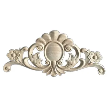 HOT 1X Rubber Wood Carved Applique Retro Furniture Craft Decor 24*10cm
HOT 1X Rubber Wood Carved Applique Retro Furniture Craft Decor 24*10cm