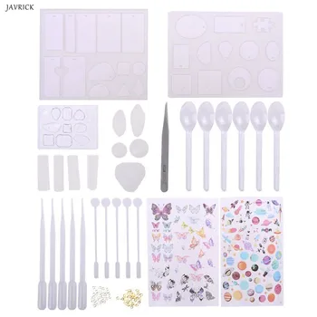 JAVRICK Resin Jewelry Casting Mold Pendant Silicone Mold DIY Craft Making Filling Material Tool
JAVRICK Resin Jewelry Casting Mold Pendant Silicone Mold DIY Craft Making Filling Material Tool