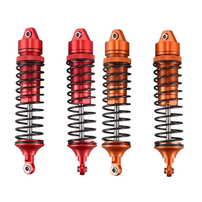 Suitable for 1/10 RC TRAXXAS Climbing Car Model Truck 2PCS 110MM Metal Rear Shock Absorber
Suitable for 1/10 RC TRAXXAS Climbing Car Model Truck 2PCS 110MM Metal Rear Shock Absorber