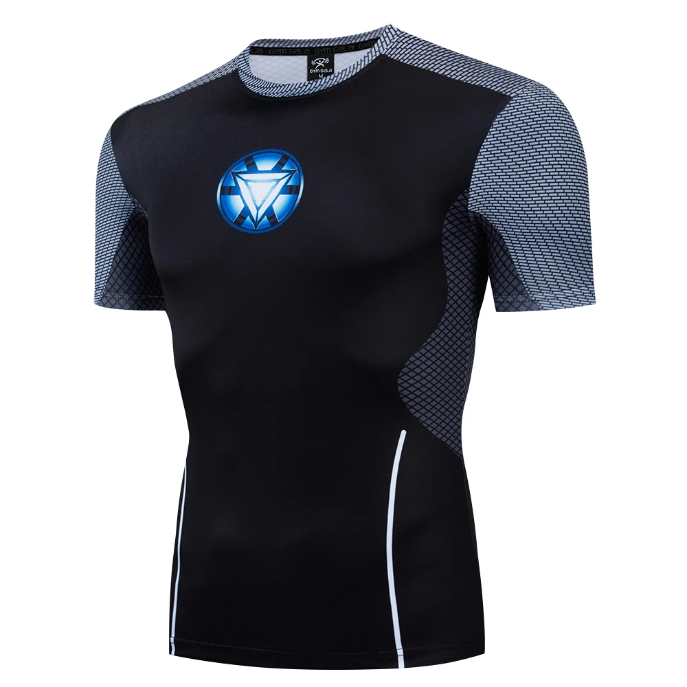 Iron Man Raytheon Super Heroes Avenger Batman T shirt Men Compression Base LayeShort Sleeve Thermal Under Top Fitness 
Iron Man Raytheon Super Heroes Avenger Batman T shirt Men Compression Base LayeShort Sleeve Thermal Under Top Fitness