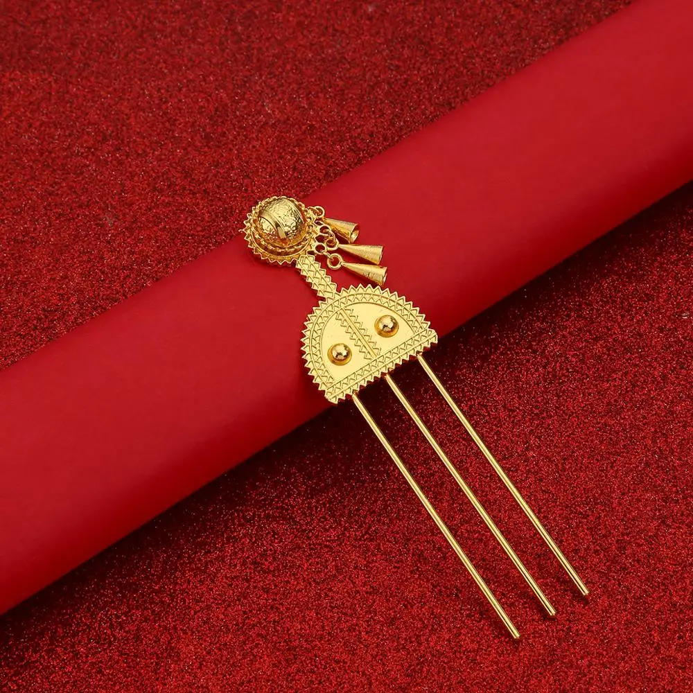 Ethiopian Hairpin Jewelry Gold Color Ethiopian Hair Combs Africa Hair Pin Eritrea Kenya Hair Sticks Habasha New 
Ethiopian Hairpin Jewelry Gold Color Ethiopian Hair Combs Africa Hair Pin Eritrea Kenya Hair Sticks Habasha New