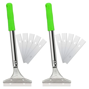 30cm Tile Scraper Floor Scraper, Used to Remove Wallpaper, 2 Pieces of Self-Adhesive Glue, Paint Floor Glue, Green
30cm Tile Scraper Floor Scraper, Used to Remove Wallpaper, 2 Pieces of Self-Adhesive Glue, Paint Floor Glue, Green