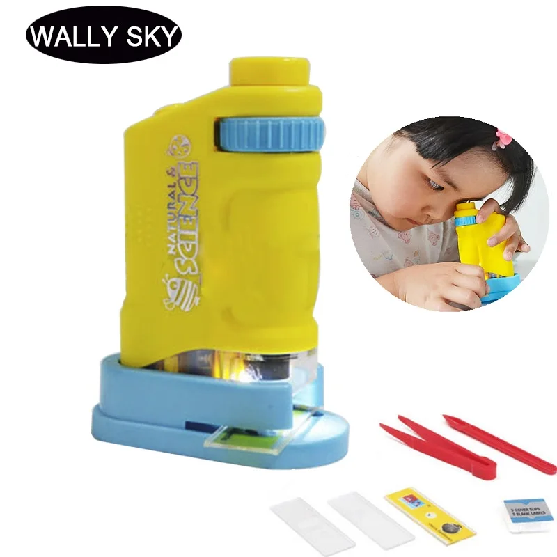 Microscope Set Illuminated LED 80X Home School Lab Science Educational Biological Microscope For Kids Child Toy Gift with Slides
Microscope Set Illuminated LED 80X Home School Lab Science Educational Biological Microscope For Kids Child Toy Gift with Slides