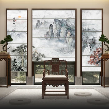 Roman curtains can be customized with patterns Bedroom living room roller shutter can be customized size Roman blinds
Roman curtains can be customized with patterns Bedroom living room roller shutter can be customized size Roman blinds