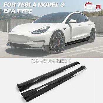 Car-styling For Tesla Model 3 EPA Type Carbon Fiber Side Skirt Glossy Finish Door Step Cover Fibre Drift Racing Body Kit Trim
Car-styling For Tesla Model 3 EPA Type Carbon Fiber Side Skirt Glossy Finish Door Step Cover Fibre Drift Racing Body Kit Trim