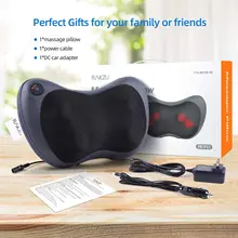 Back and Neck Massager - Kneading Massage Pillow with Heat for Shoulders, Lower Back, Calf - Use at Home and Car, Black
Back and Neck Massager - Kneading Massage Pillow with Heat for Shoulders, Lower Back, Calf - Use at Home and Car, Black