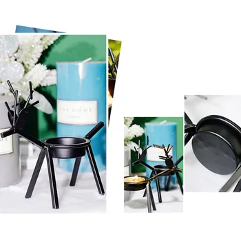 6pcs Candle Holders Home Decor 14*13.5cm Brown Christmas Reindeer Tea Light 
6pcs Candle Holders Home Decor 14*13.5cm Brown Christmas Reindeer Tea Light