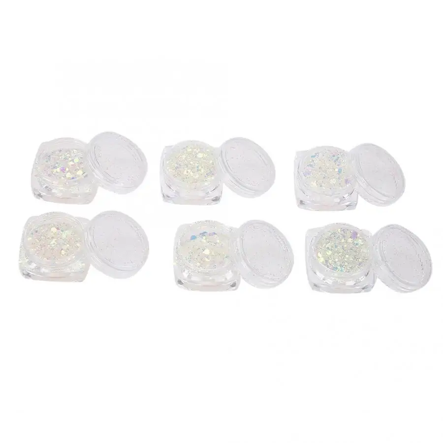 Nail Glitter Rub For Nails 6 Colors Nail Art Color Changing Sequins Glitter Powder Manicure Sequins Paillette Tool
Nail Glitter Rub For Nails 6 Colors Nail Art Color Changing Sequins Glitter Powder Manicure Sequins Paillette Tool