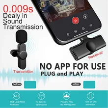 For IPhone IPad Sam sung Xiaomi PC Microfono For Youtubers Live Stream Vloggers USB C Wireless Lavalier Microphone Lapel Mic
For IPhone IPad Sam sung Xiaomi PC Microfono For Youtubers Live Stream Vloggers USB C Wireless Lavalier Microphone Lapel Mic