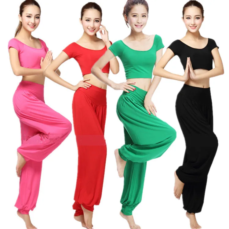 New Style Short Sleeve Yoga Clothes Suit Modal Yoga Women's Belly Dance Gymnastic Fitness Suit
New Style Short Sleeve Yoga Clothes Suit Modal Yoga Women's Belly Dance Gymnastic Fitness Suit