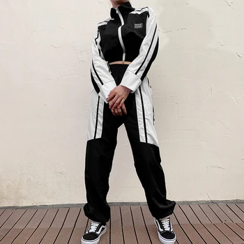 Waatfaak Black Baggy Sweatpants Women 2019 Button Patchwork Harajuku Pants Elastic Waist Fitness Workout Harem Pants Casual
Waatfaak Black Baggy Sweatpants Women 2019 Button Patchwork Harajuku Pants Elastic Waist Fitness Workout Harem Pants Casual