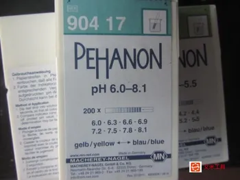 Germany MN Imported PH Test Strip 90417 Pehanon PH Test Strip 6.0-8.1 200 Pieces/box
Germany MN Imported PH Test Strip 90417 Pehanon PH Test Strip 6.0-8.1 200 Pieces/box