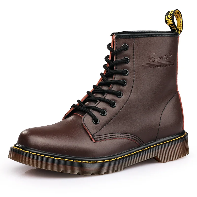 Autumn & Winter COUPLE'S Martin Boots Men's Hight-top Genuine Leather Combat Boots England Korean-style Versatile Work Shoes Out
Autumn & Winter COUPLE'S Martin Boots Men's Hight-top Genuine Leather Combat Boots England Korean-style Versatile Work Shoes Out