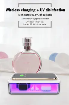 Smart Phone Disinfection UV Light Phone Sterilizer Box Phones Cleaner Personal Sanitizer Cosmetic Sterilization
Smart Phone Disinfection UV Light Phone Sterilizer Box Phones Cleaner Personal Sanitizer Cosmetic Sterilization