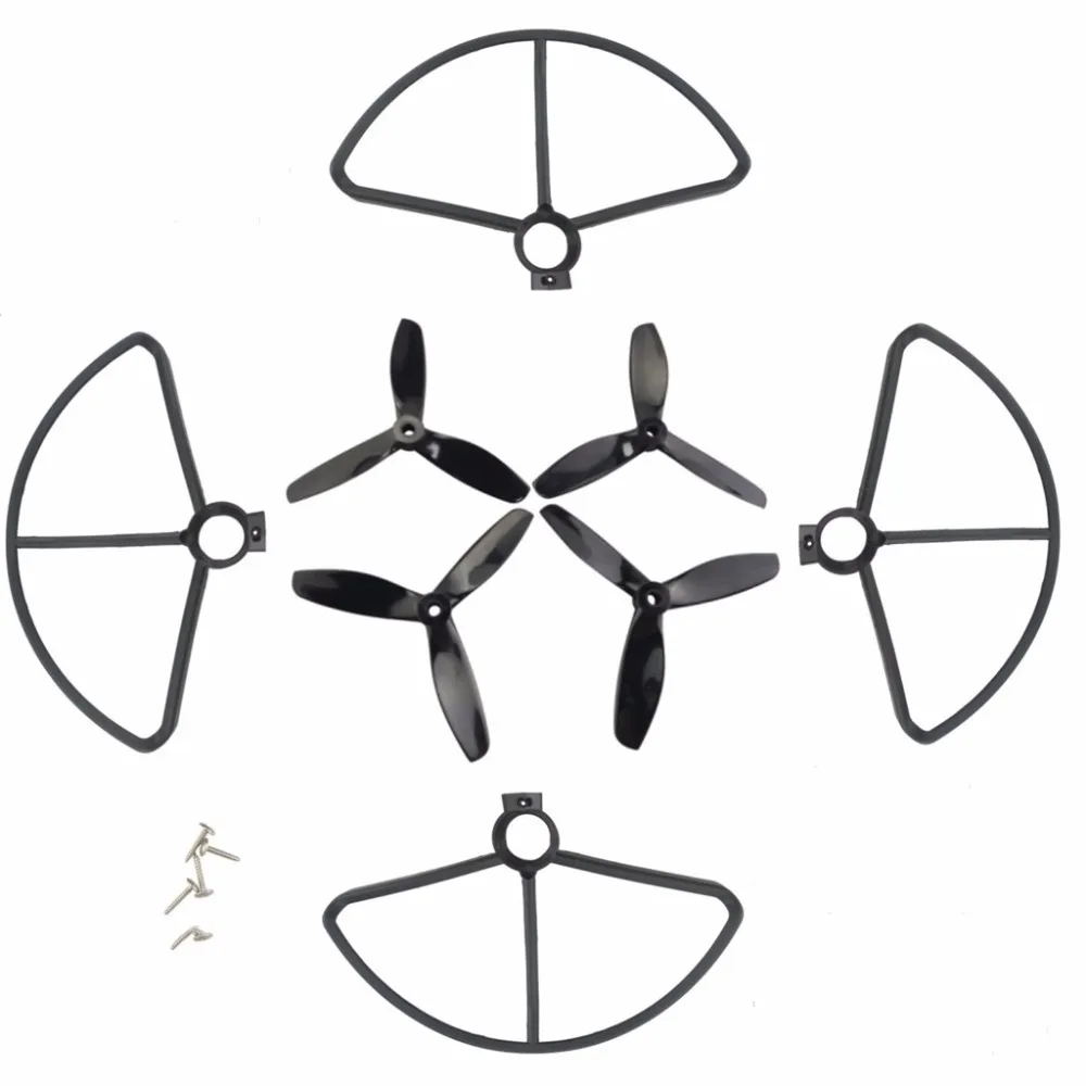 Three-blade Propeller + Protective Cover For MJX B5W Bugs 5W Drone Spare Parts Propeller Guard Blades
Three-blade Propeller + Protective Cover For MJX B5W Bugs 5W Drone Spare Parts Propeller Guard Blades