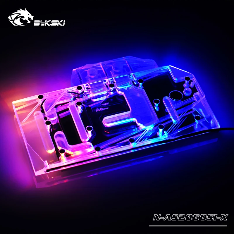 Bykski Gpu Water cooling Block use for ASUS RTX2060 O6G SI/Full Cover Copper Radiator Block / 3PIN 5V A-RGB / 4PIN 12V RGB Light
Bykski Gpu Water cooling Block use for ASUS RTX2060 O6G SI/Full Cover Copper Radiator Block / 3PIN 5V A-RGB / 4PIN 12V RGB Light