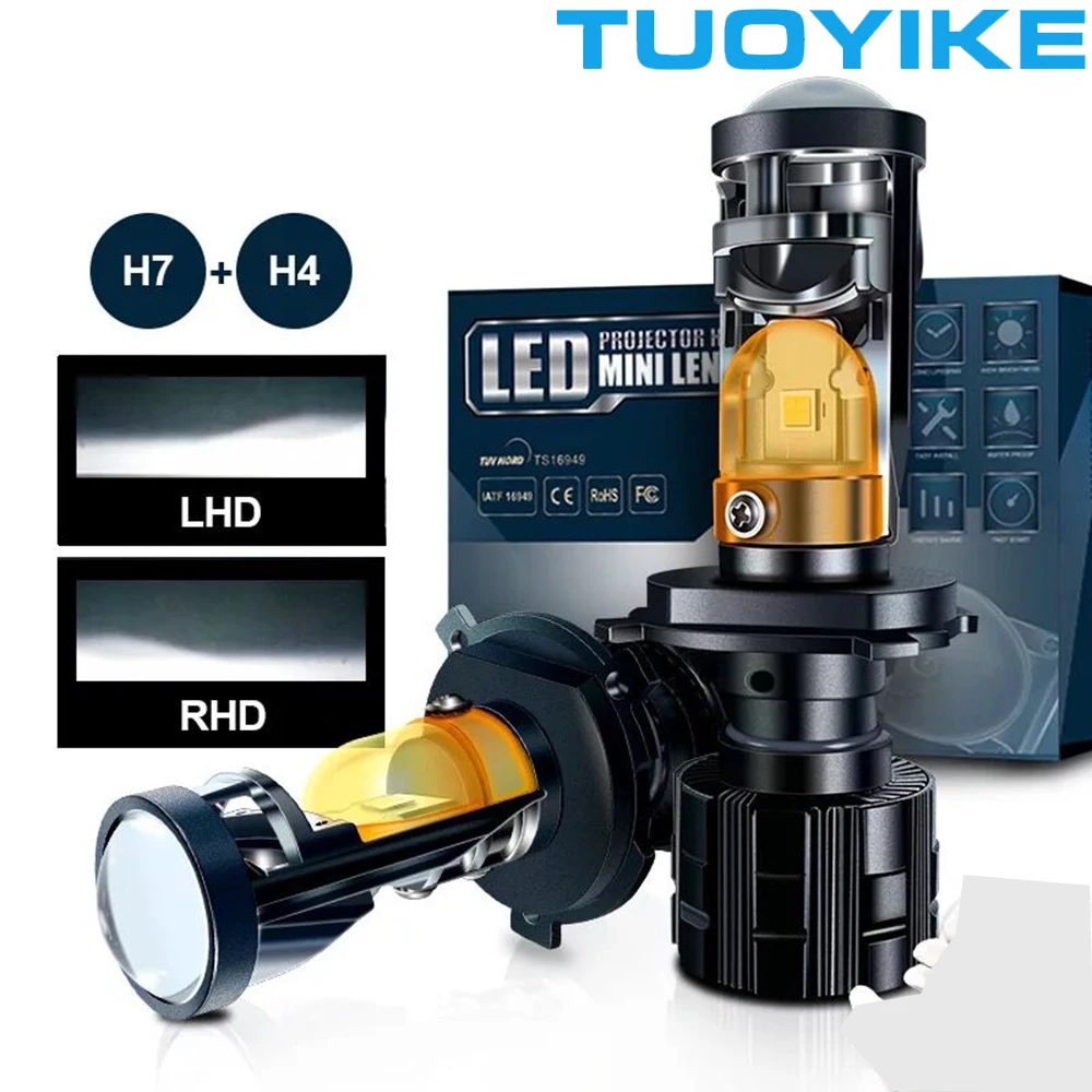 2PCS G8 H4 H7 LED Conversion Kit Auto Motorcycle Mini Lens Projector Headlamp Hi/Low Dual Beam Bi LED Bulb Lamp STG 6000K 3000K
2PCS G8 H4 H7 LED Conversion Kit Auto Motorcycle Mini Lens Projector Headlamp Hi/Low Dual Beam Bi LED Bulb Lamp STG 6000K 3000K