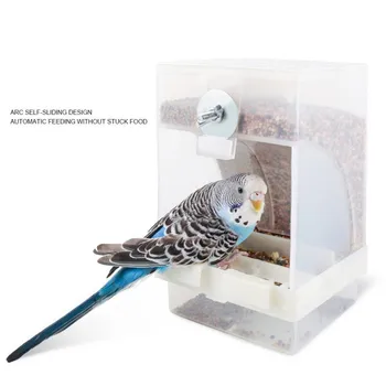 Pet Parrot Hanging Automatic Feeder Bird Removable Feeder Containe Anti-spreading Box Bird Feeding Supplies LL
Pet Parrot Hanging Automatic Feeder Bird Removable Feeder Containe Anti-spreading Box Bird Feeding Supplies LL