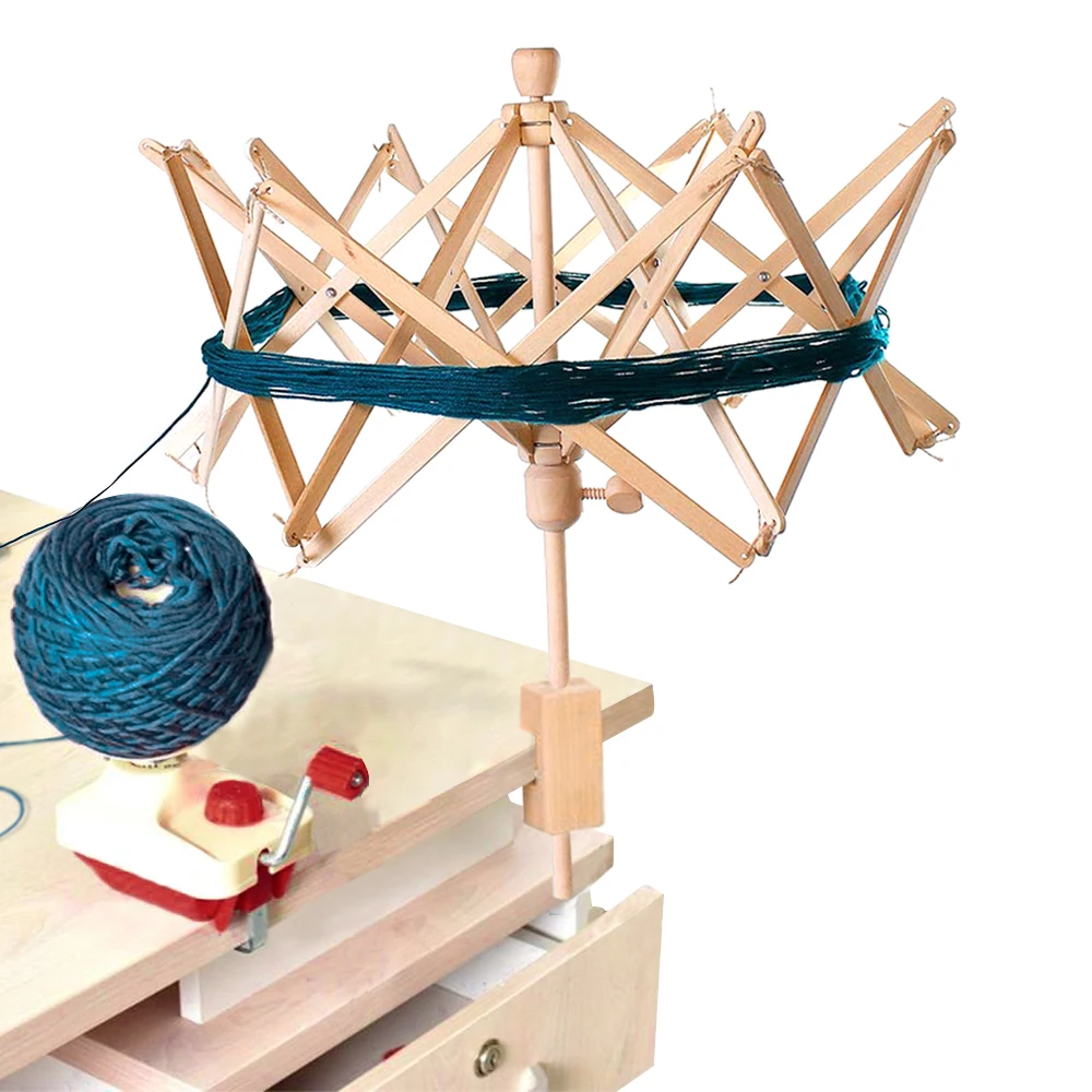 1PCS Yarn Winding Tool Wooden Umbrella Shape Sweater DIY Knitting Craft Sweater Yarn Tools for DIY Patchwork
1PCS Yarn Winding Tool Wooden Umbrella Shape Sweater DIY Knitting Craft Sweater Yarn Tools for DIY Patchwork