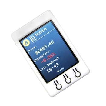 BTC Ticker T-Watcher Professional TFT Psram Accessories 4M Flash Screen ESP32 For Arduino Price Program Led Display Module
BTC Ticker T-Watcher Professional TFT Psram Accessories 4M Flash Screen ESP32 For Arduino Price Program Led Display Module
