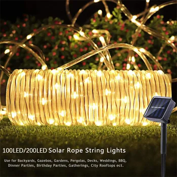 8 Modes Outdoor Solar String Lights Fairy Holiday Christmas Party Garland Garden 10m/20m Waterproof Light with Remote Control
8 Modes Outdoor Solar String Lights Fairy Holiday Christmas Party Garland Garden 10m/20m Waterproof Light with Remote Control