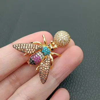Cubic Zircon Micro pave bee fixed interlayer clasp clip double connector DIY Jewelry Findings
Cubic Zircon Micro pave bee fixed interlayer clasp clip double connector DIY Jewelry Findings