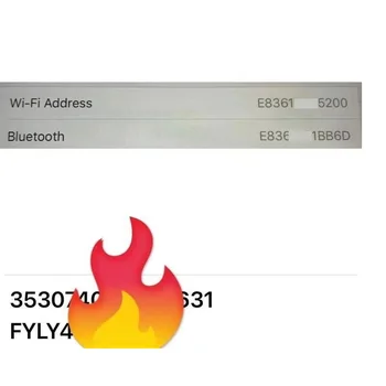 SN Wifi and BT Mac Checker 100% Data Result for iPad iPhone IMEI 11 Pro Max 11 Pro 11 Repair Not Activation
SN Wifi and BT Mac Checker 100% Data Result for iPad iPhone IMEI 11 Pro Max 11 Pro 11 Repair Not Activation