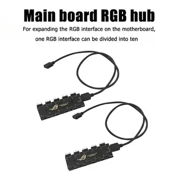 10 RGB Synchronization HUB Splitter Extension Cable for Motherboard RGB Fan Computer Connection and Connector
10 RGB Synchronization HUB Splitter Extension Cable for Motherboard RGB Fan Computer Connection and Connector