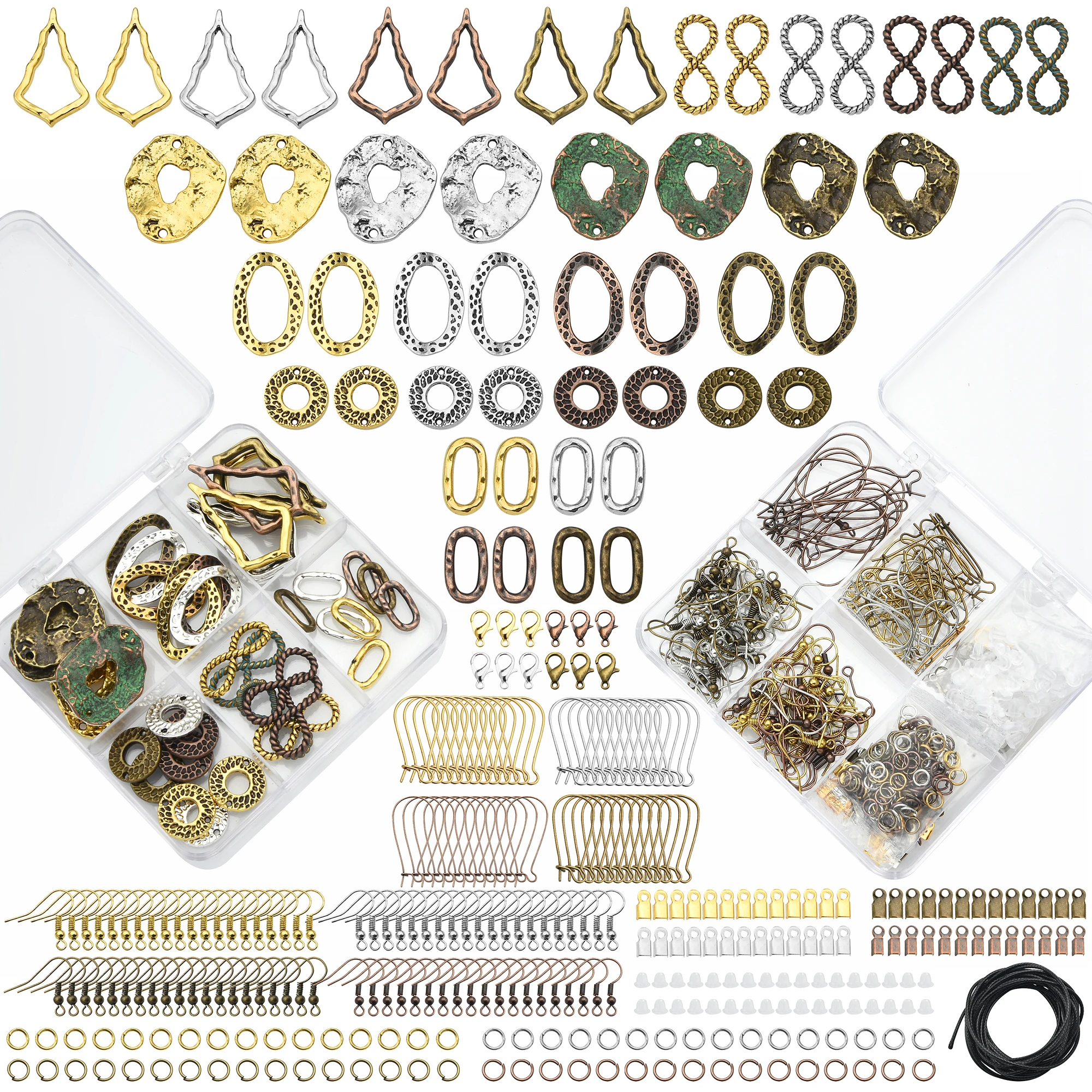 Jewelry Making Earring Charm Set Hypoallergenic Metal Alloy Accessories Kit Jewelry Findings Supplies for Jewelry Making DIY
Jewelry Making Earring Charm Set Hypoallergenic Metal Alloy Accessories Kit Jewelry Findings Supplies for Jewelry Making DIY