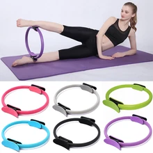 

38cm Yoga Fitness Pilates Ring Women Girls Circle Magic Dual Exercise Home Gym Workout Sports Lose Weight Body Resistance 5color