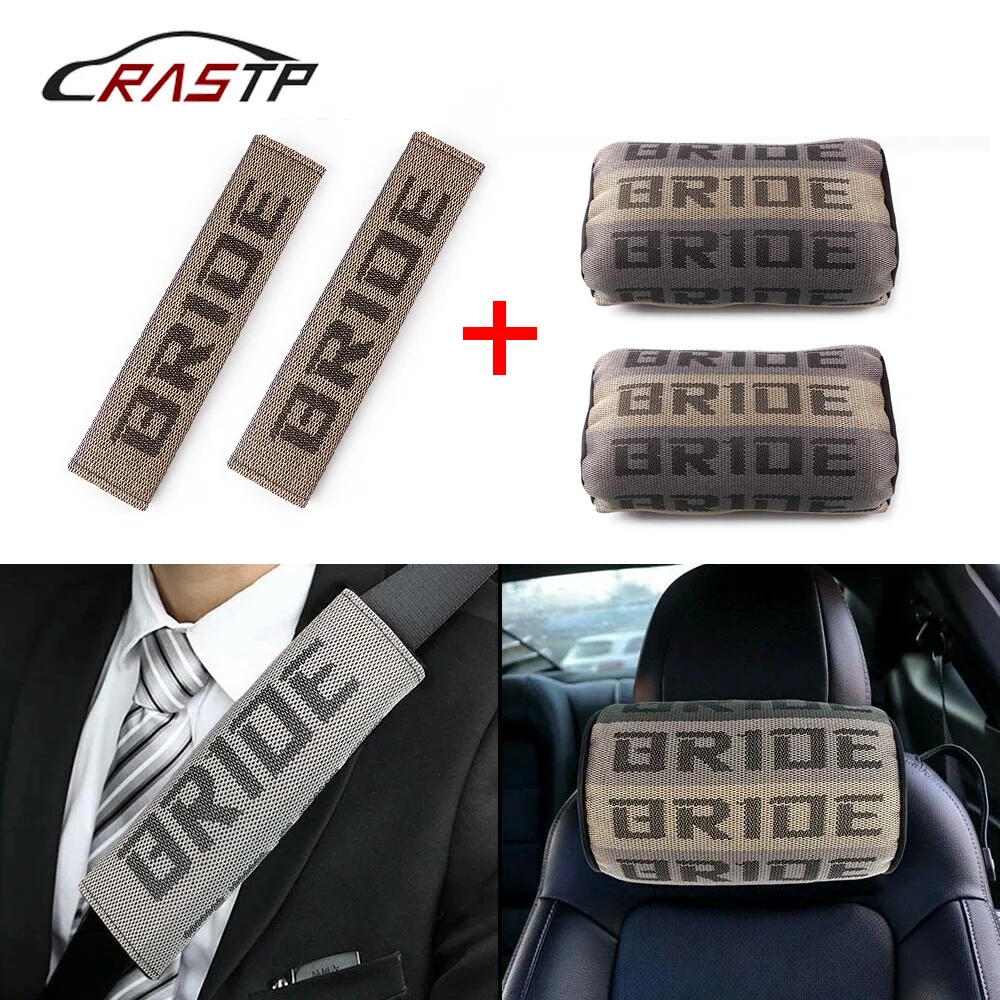 Car Accessories 1 Set JDM Style Bride Soft Cover Universal Fabric Safety Belts Shoulder pads with Car Neck Pillows RS-BAG044
Car Accessories 1 Set JDM Style Bride Soft Cover Universal Fabric Safety Belts Shoulder pads with Car Neck Pillows RS-BAG044