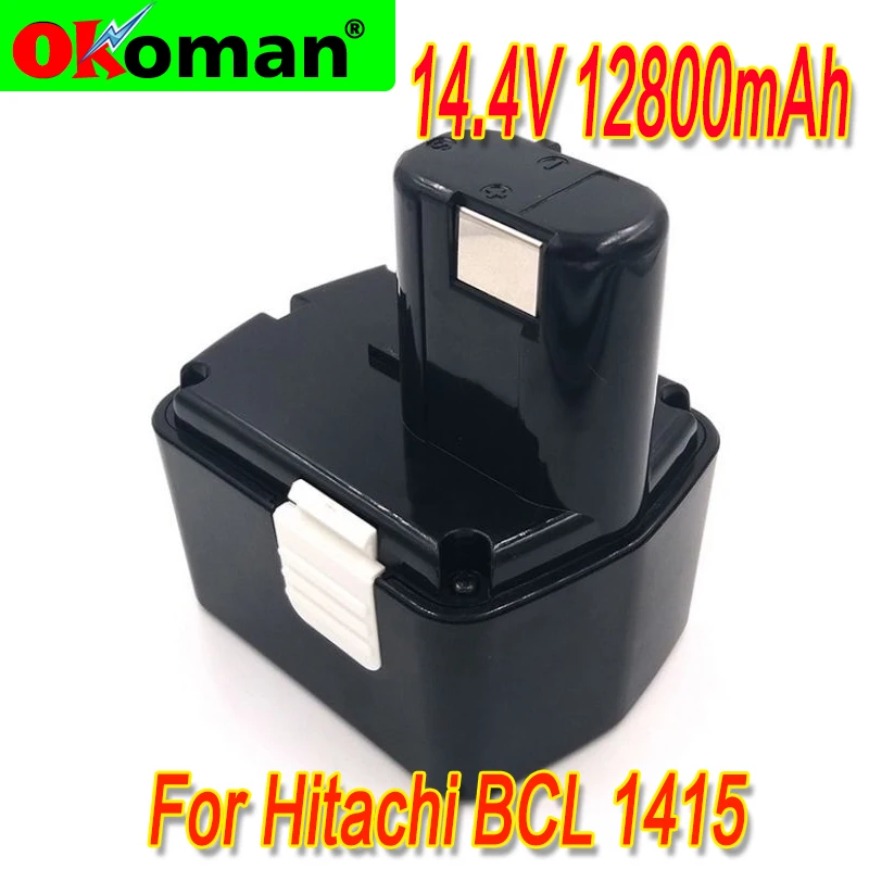 Перезаряжаемый аккумулятор для Hitachi 14 4 В 12800 мАч Ni-MH DS14DVF3 EB1414S EB1412S EB1414 EB1414L CJ14DL DH14DL |