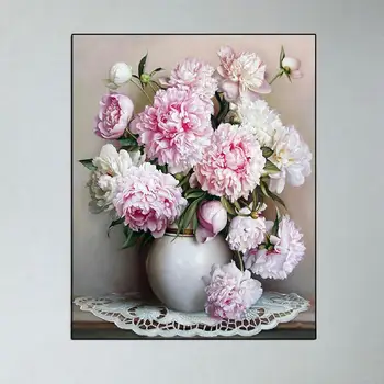 Pink Peony DIY Paint By Numbers No-Framed Oil Painting On Canvas Home Wall Decor
Pink Peony DIY Paint By Numbers No-Framed Oil Painting On Canvas Home Wall Decor