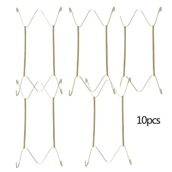 10pcs Gold Spring Hanging Frame 8 Inch Invisible Shelf Spring Hook Decorative Plate Storage Holders Dish Hanger Rack
10pcs Gold Spring Hanging Frame 8 Inch Invisible Shelf Spring Hook Decorative Plate Storage Holders Dish Hanger Rack