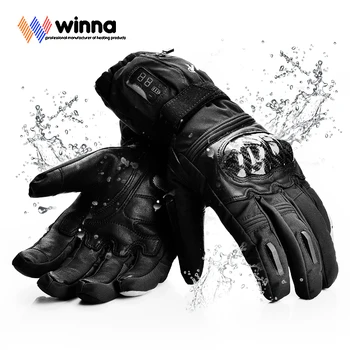 Rechargeable Motorcycle Heating Gloves Touch Screen Non-slip Temperature Adjustable Winter Warm Gloves For Cycling Gloves
Rechargeable Motorcycle Heating Gloves Touch Screen Non-slip Temperature Adjustable Winter Warm Gloves For Cycling Gloves