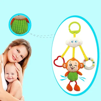 Baby Plush Toys Cartoon Animals Bed Hanging Toys Stroller Hanging Plush Toy for Infant Hot Sales
Baby Plush Toys Cartoon Animals Bed Hanging Toys Stroller Hanging Plush Toy for Infant Hot Sales