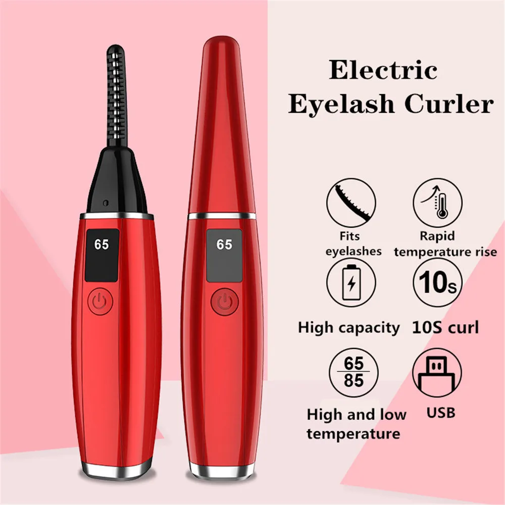 USB Electric Eyelash Curlers 10S Heated Lash Curler Eyelash Curler Electric Intelligent Constant Temperature Quick Lash Curling
USB Electric Eyelash Curlers 10S Heated Lash Curler Eyelash Curler Electric Intelligent Constant Temperature Quick Lash Curling