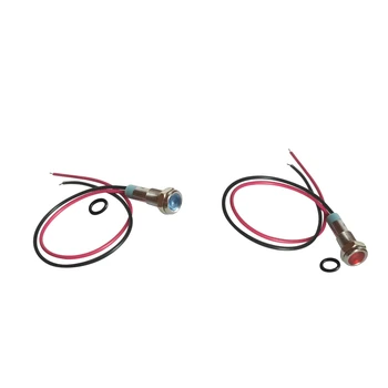 2Pcs 220V 6mm Signal Power Supply LED Metal Indicator Light Lamp Blue & Red
2Pcs 220V 6mm Signal Power Supply LED Metal Indicator Light Lamp Blue & Red