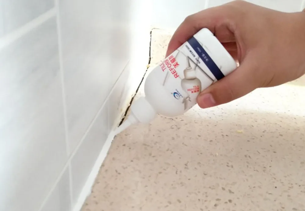Tile Gap Refill Agent Tile Reform Coating Mold Cleaner Tile Sealer Repair Glue Home Decoration Stickers & Posters Hand Tool^15
Tile Gap Refill Agent Tile Reform Coating Mold Cleaner Tile Sealer Repair Glue Home Decoration Stickers & Posters Hand Tool^15